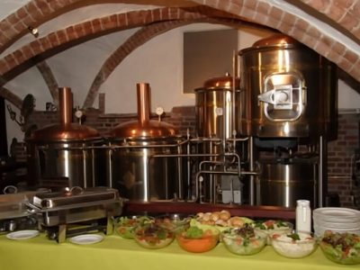 Buffet und Bierbrauerei